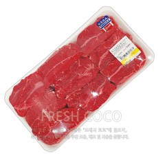 [KG당 단가상품] 코스트코 미국산 소고기 부채살 스테이크용, 2kg, 1개