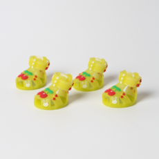 더이버 강아지 반려견 애견 샌들 신발 통기성 발바닥 젤리 보호 미끄럼 방지, 1개, 그린