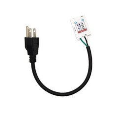 樹榮電工SUZONE方塊酥阿楞LED極性驗電插頭 簡易驗電筆 110V, 1個