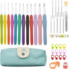 Market Plan 初學者鉤針包 38件組, 1套, 混合顏色