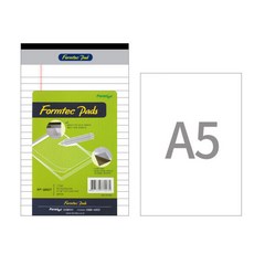 폼텍 NP-32421 패드 A5 흰색 50매, 단품