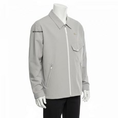 내셔널지오그래픽 N251UJP902 아웃포켓 집업 셔켓 MOURNING GREY