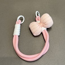 【mini12透明外殼】instax水晶殼拍立得硬殼相機保護殼殼子鏈條潮, 1個, 粉白短繩+粉布蝴蝶結【不帶殼】:Mini12透明殼