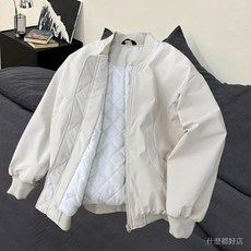 MSZU 臺灣發貨美式短版飛行夾克男款秋季棒球服百搭外套潮流