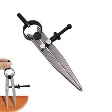 HLNWPJYCX 레더크래프트 디바이더 제도용 컴퍼스 목공 공구 14.8cm
