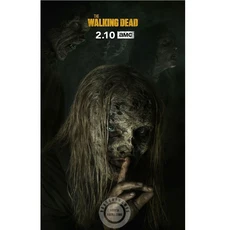 워킹 데드 포스터 클래식 TV 시리즈 빈티지 인쇄 공포 만화 TWD 벽 아트 그림 캔버스 룸 홈 인테리어, 20X30cm no frame