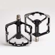 AjaeBang 自行車鋁合金輕巧的自行車踏板, 黑色