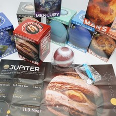 오라몰랑 8000 갤럭시 발굴키트 1개 랜덤 - 우주 태양계 행성 발굴 스톤 과학 교재 초등 중등, 상세페이지 참조