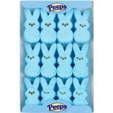 핍스 마시멜로 캔디 토끼 - 블루 Peeps Marshmallow Candy Bunnies - Blue