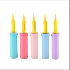 HIQ. 雙向打氣筒 氣球充氣筒 派對佈置工具, 1個, 隨機