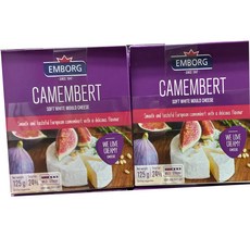 엠보그 까망베르치즈125g X 3입 X 2개 총6개 아이스포장, 6개, 125g