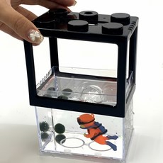 마리모 재배 블록 소형 수조 검은색 장식 미니어처 수생 식물 용품 조화 아쿠아리움 관리, 본상품