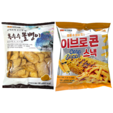 동아제과 옥수수똘뱅이 180g + 이브로콘 180g, 1세트