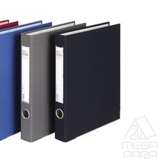 3공 D링 바인더 A4 3cm 흑색 파일철 종이바인더, 흑색(410301)