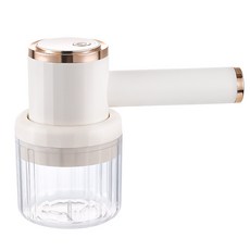 【東日家電】USB充電三合一手持打蛋機 小型攪拌/輔食機/絞肉機一機多用, 白色USB