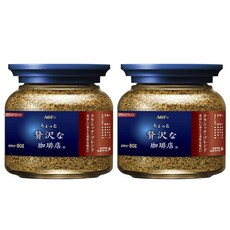 에이지에프 조금 사치스러운 커피점 클래식 블랜드 커피, 80g, 1개입, 2개