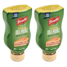 French's 프렌치스 크리미 딜 피클 머스타드 스프레드 340g, 2개