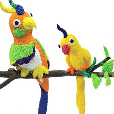 이지 폼클레이 120g 빨강 재미있는클레이