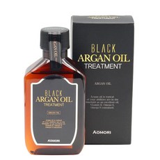아오모리블랙아르간오일120g 헤어에센스 상한머리영양제 모발단백질 손상모관리필수템 트리트먼트 미용실, 1개