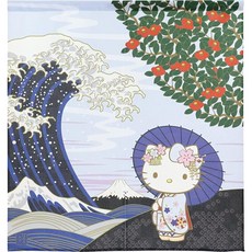 Noren Kobo 노렌코보 산리오 캐릭터즈 헬로키티 노렌 85x90cm 일본산