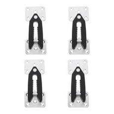 단면 소파 커넥터 클립 가구 조인트 스냅 클램프 악어 브래킷 코너 4 개 1 개, 01 12.2X5.5X1.5CM 4PCS, 4개