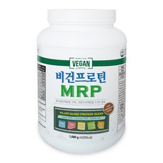 프로게이너 비건프로틴 완두콩단백질 PEA 프로틴쉐이크, 프로게이너 비건프로틴 MRP 1kg 순식물성 완두콩단백, 1kg, 1개