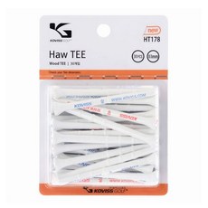 브라더스골프 코비스 골프티 높이조절 나무티 83mm 30개 HT178