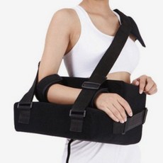 깁스팔걸이 팔고정 팔보호대 지지대 팔꿈치 보호대 보조 고정대, 오른쪽, 1개