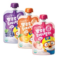팔도 뽀로로 워터젤리 복숭아맛 120mx10개입, 120ml