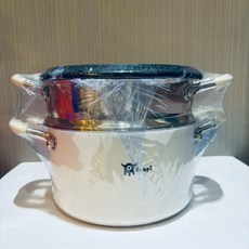 Zoupi 304不鏽鋼蒸湯鍋 雙耳蒸煮燉鍋, 1個