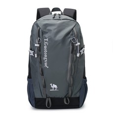 T.Guotongxue 輕量化耐磨透氣登山背包, 灰色