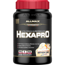 ALLMAX 運動蛋白粉 草莓奶昔味, 生日蛋糕, 1個, 1.36公斤