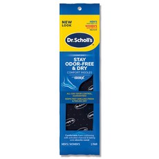 Dr. Scholl's 爽健 Odor-X消臭乾爽舒適鞋墊 (男女皆適)