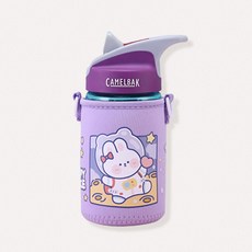 캐릭터 물통 가방 퍼플