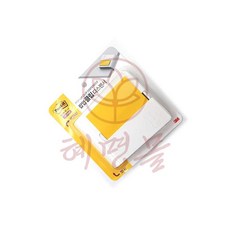 혜명몰 노트 클립 디스펜서 CD654 화이트 메모지클립집게 메모지디스펜서부착식 차량용메모지클립 메모지디스펜서리필 메모지꽂이스탠드