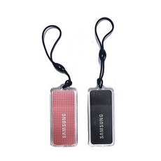 카드키 고리형 현관 로비폰 출입 디지털 도어락 RF카드키 아파트 현관 전자 키태그 번호키, 2개, 삼성RF카드(고리형)/블랙