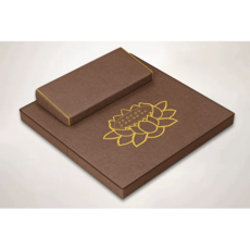 명상 명상요가 명상방석 기도방석 108배방석 사찰방석, 브라운-자수포함