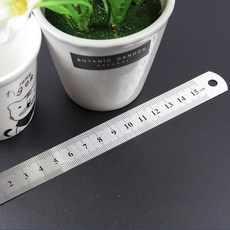 제도 쇠자 철자 사무 15cm 스틸 문구 튼튼한 ord+74171AL