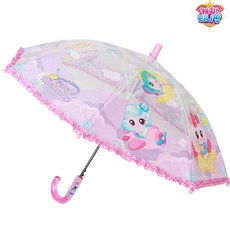 40우산 캐치티니핑 투명우산 여아장우산 자동우산 캐릭터우산