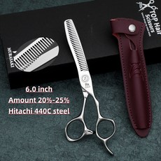 애견미용가위 커브 MURASAKI 미용 가위 일본 VG10 코발트 강철 헤어 커팅 이발사를 위한 특별한 디자인, [16] 20 to 25