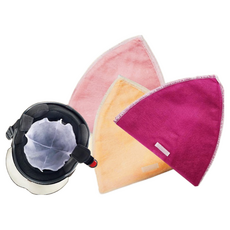 YASY 一次性安全帽內襯，透氣吸汗，衛生舒適，適用各類安全帽, 顏色隨機, 3個