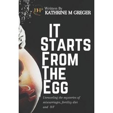 (영문도서) It Starts from the Egg: Unraveling the Mysteries of Fertility diets Miscarriage and IVF Paperback, Independently Published, English, 9798861637466