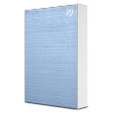 씨게이트 외장하드 New One Touch +Rescue 외장하드, 5TB LightBlue STKZ5000402, 5TB