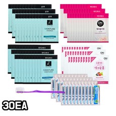 일회용 엘라스틴 여행용 세트 공용 9박10일, 1세트