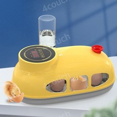 병아리 부화기 오리 자동 계란 알 산란통 부하기 메추리, 8개형 - 옐로우, 1개