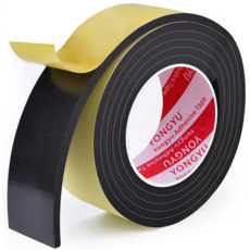 틈새막이 테이프 바람막이 스폰지 단열 창문 문틈 틈새막이 방풍 문콕방지 자동차 두꺼운 모서리 가정용, 너비20mm-5개입, 두께1mmx길이10m