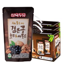 삼육두유 검은콩 호두 앤 아몬드 파우치, 190ml, 45개