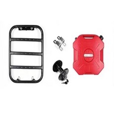 제리캔 6l 차박 휴대용 캠핑 등유 비상 연료통 휘발유 레드 블랙 기름통 예비, 1개, A 6L 오일 드럼 레드