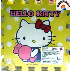 HELLO KITTY EVA安全巧拼地墊 寶寶爬行遊戲墊, 1個