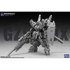 하이플레이 ZZA 모형 GZSS-OX01 레거스 (REGUS) 1/100 프라모델(조립 필요)